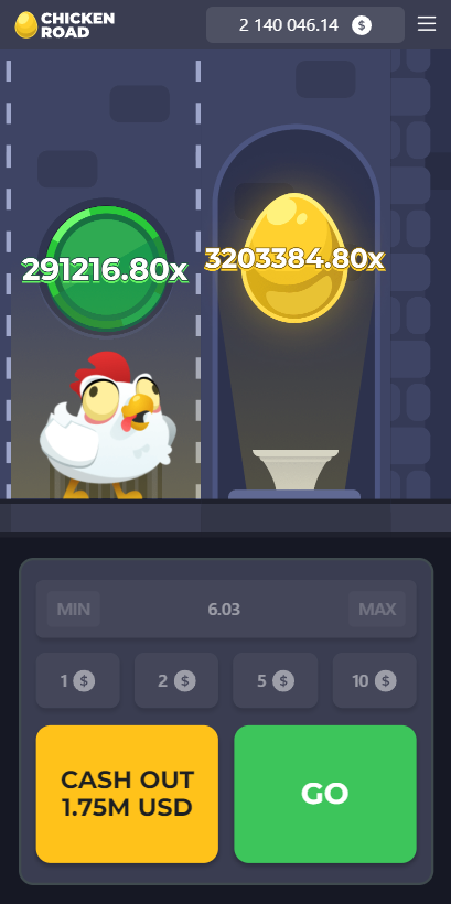 Mobil: Cash Out und nächster Schritt – Original Chicken Road von InOut Mobil: Cash Out und nächster Schritt – Original Chicken Road von InOut